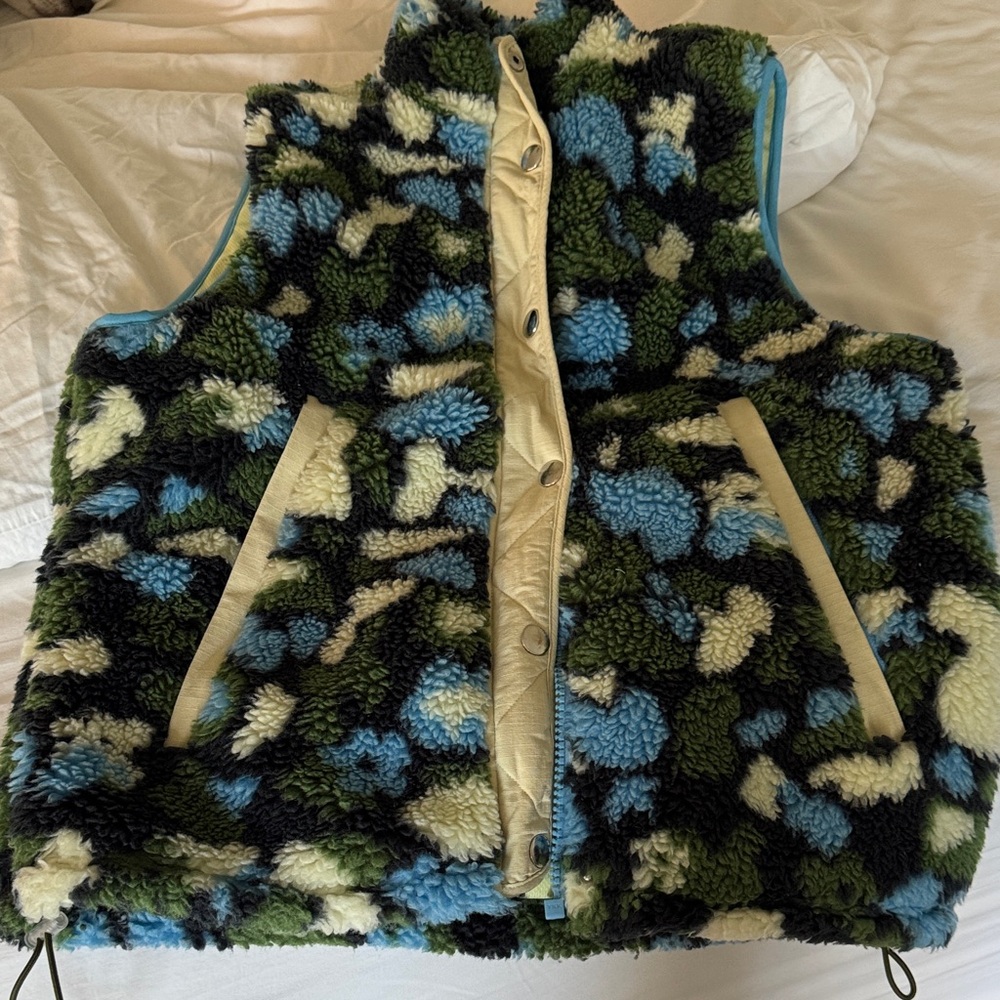 Sandy Liang Multicolor Fleece Vest